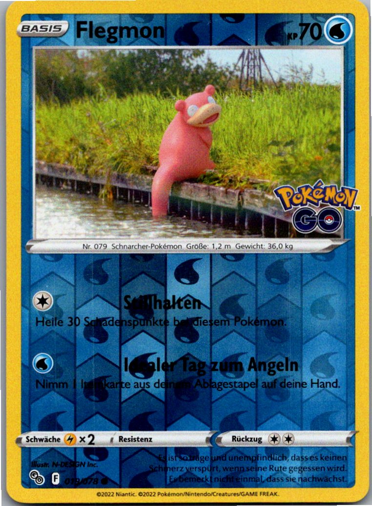 Flegmon 019/078 Pokémon GO – Vorderseite
