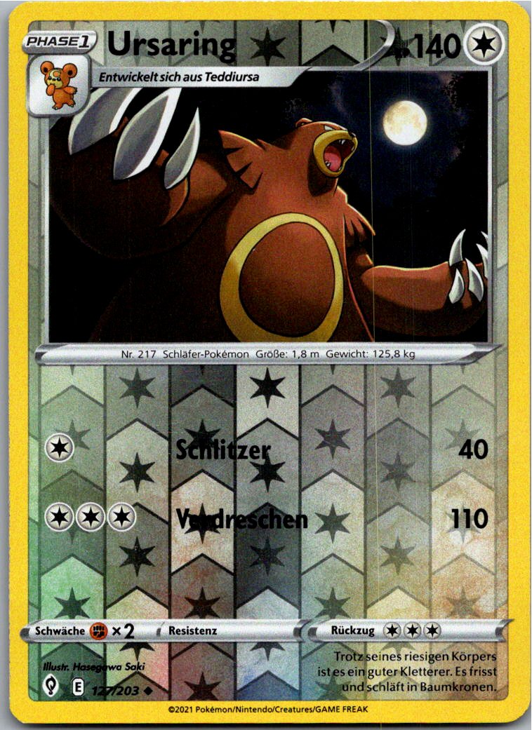 Ursaring 127/203 Drachenwandel – Vorderseite