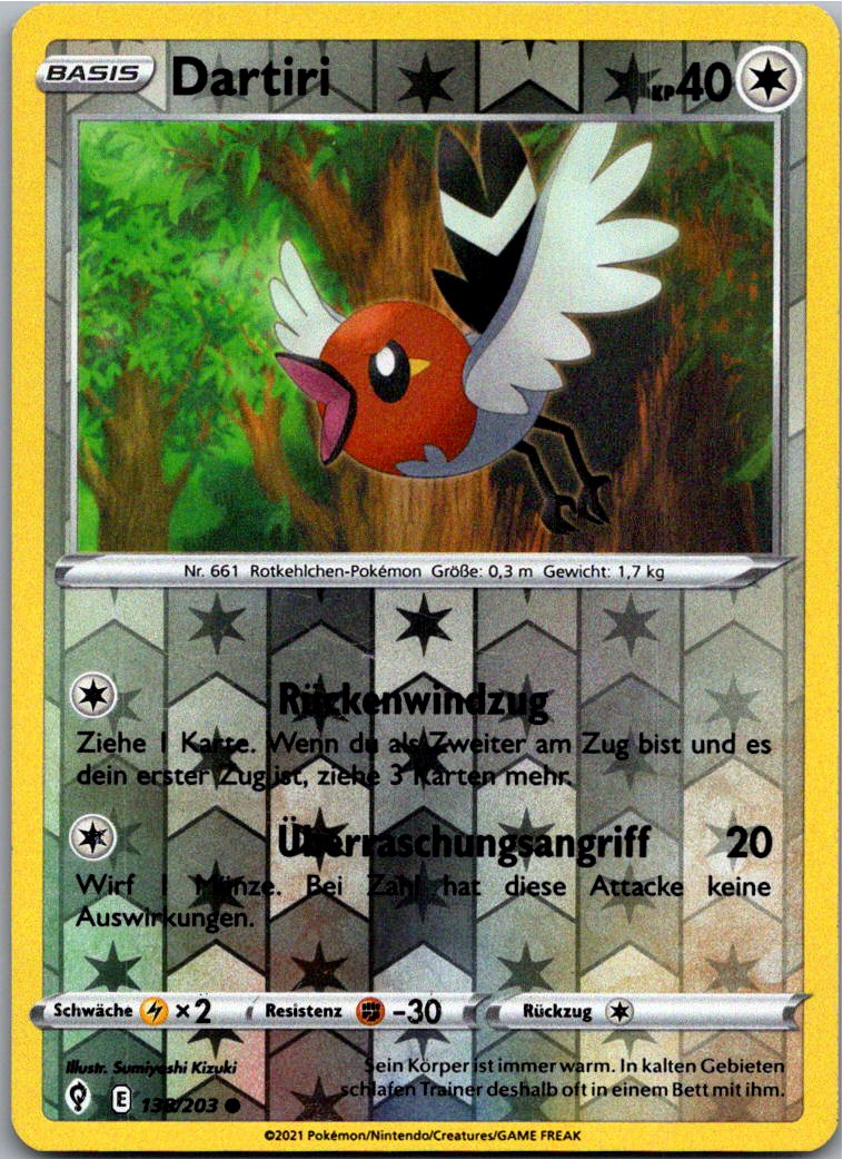 Dartiri 138/203 Drachenwandel – Vorderseite