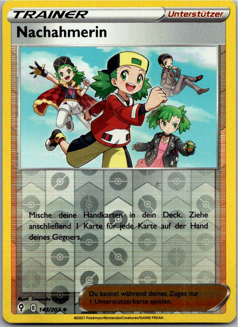 Nachahmerin 143/203 Drachenwandel – Vorderseite