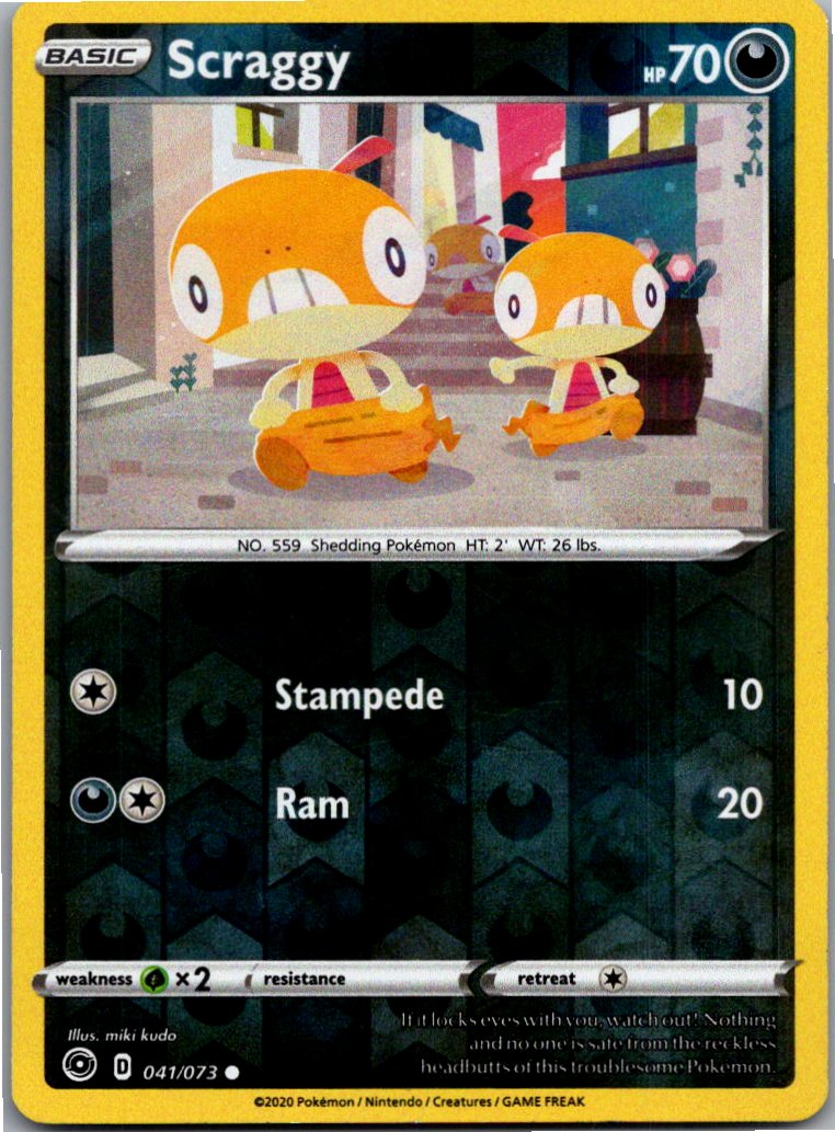 Scraggy Zurrokex 041/073 Weg des Champs – Vorderseite