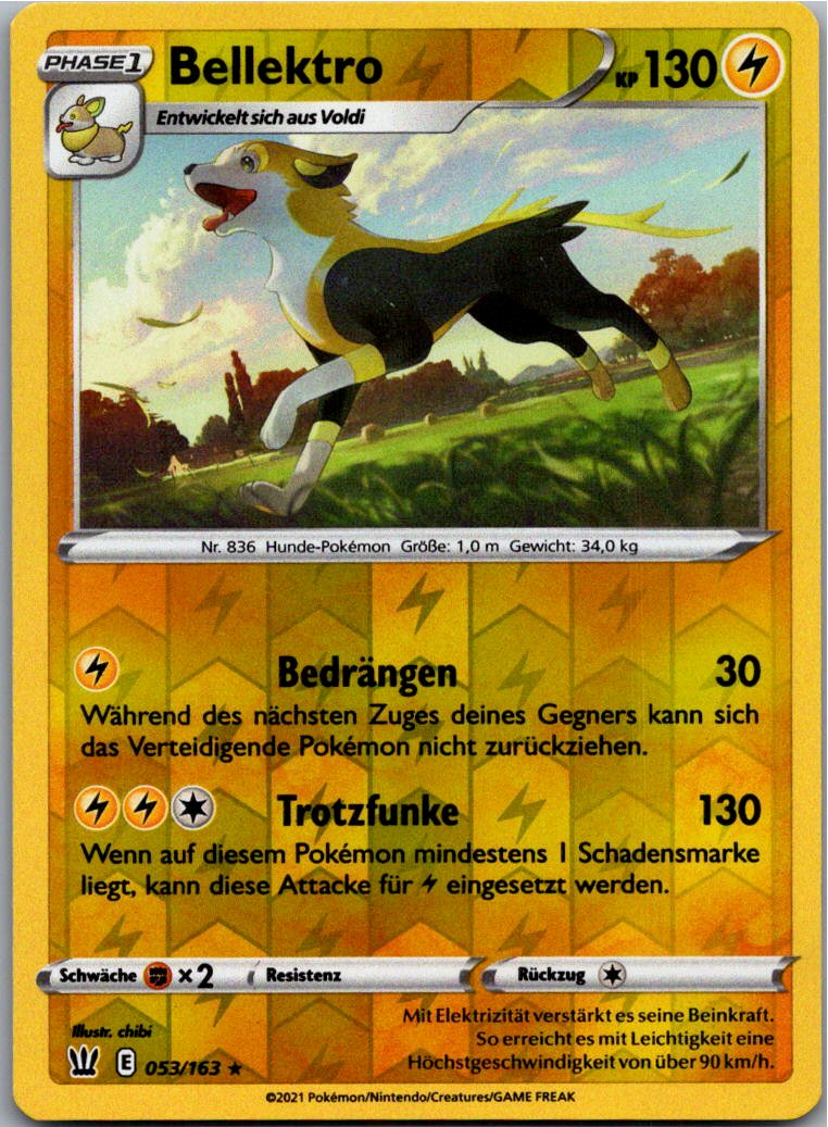 Bellektro 053/163 Kampfstile – Vorderseite