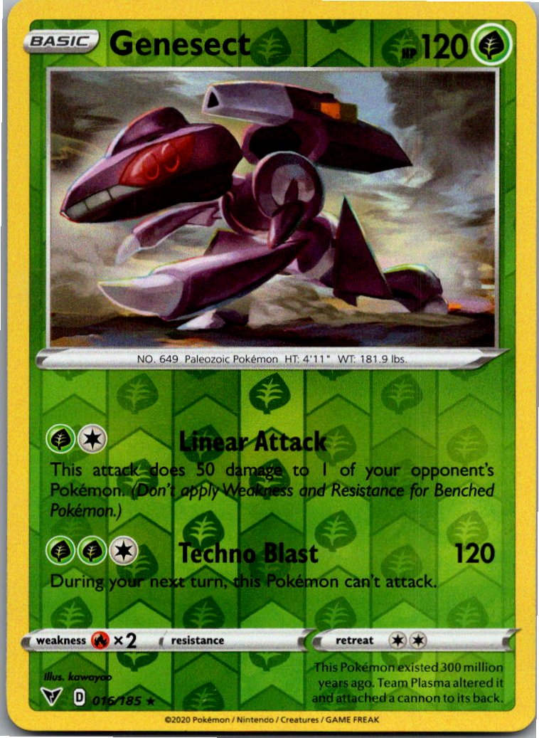 Genesect 016/185 Farbenschock – Vorderseite