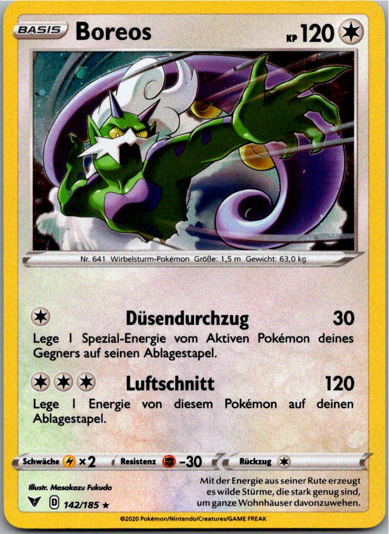 Boreos 142/185 Farbenschock – Vorderseite