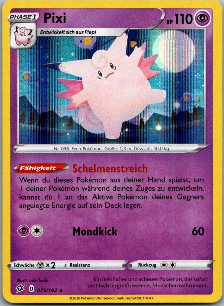 Pixi 075/192 Clash der Rebellen – Vorderseite