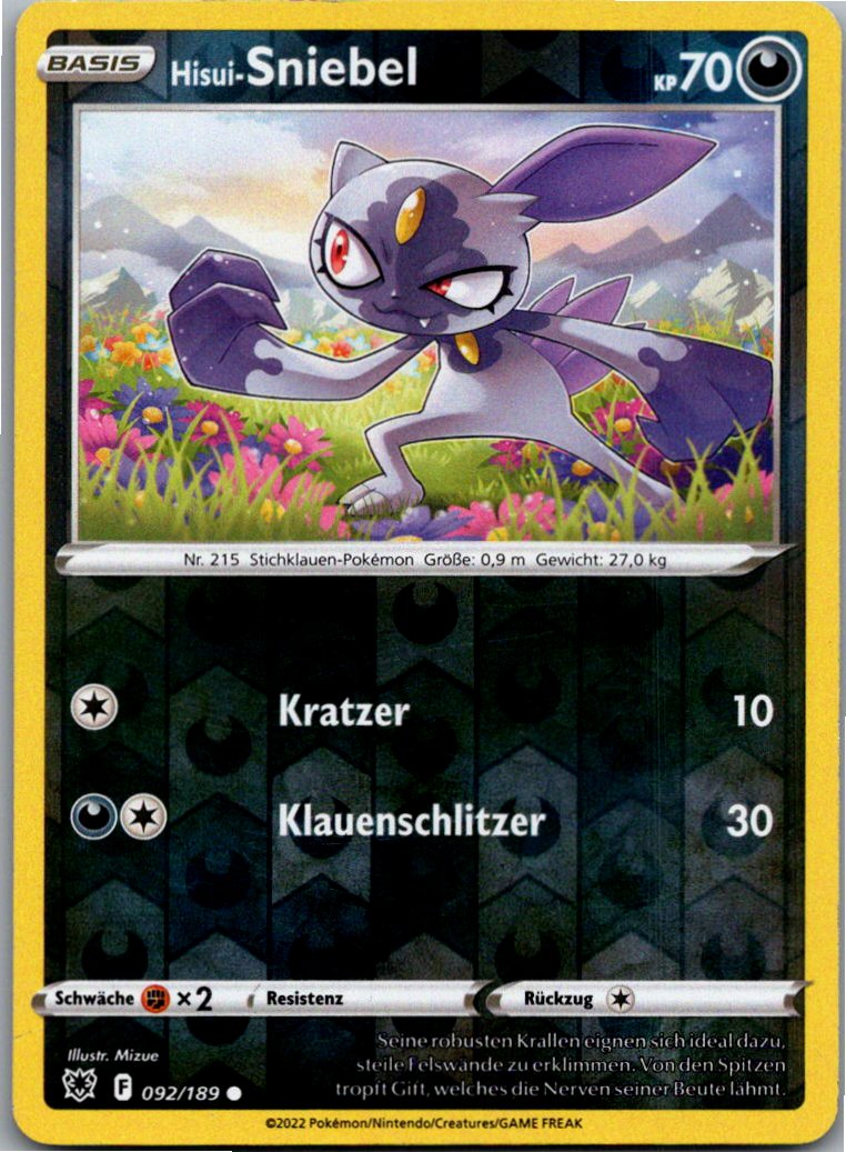 Hisui-Sniebel 092/189 Astralglanz – Vorderseite