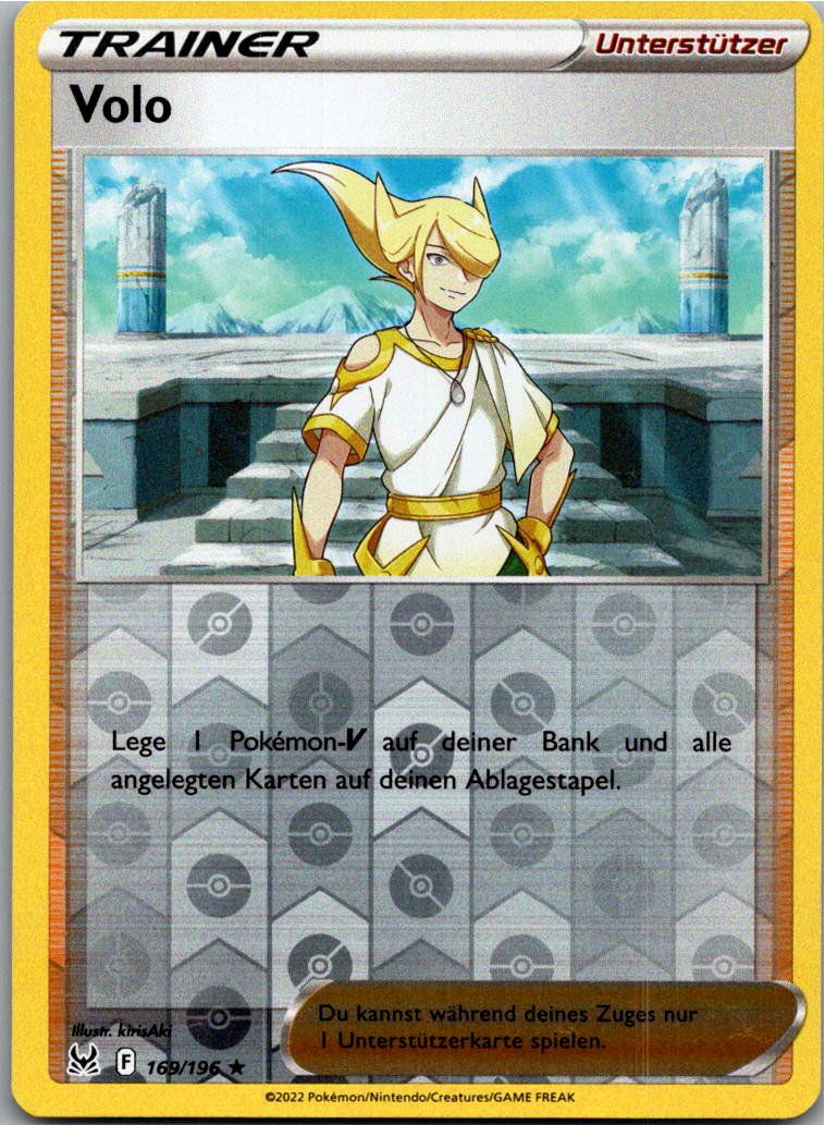Volo 169/196 Verlorener Ursprung – Vorderseite