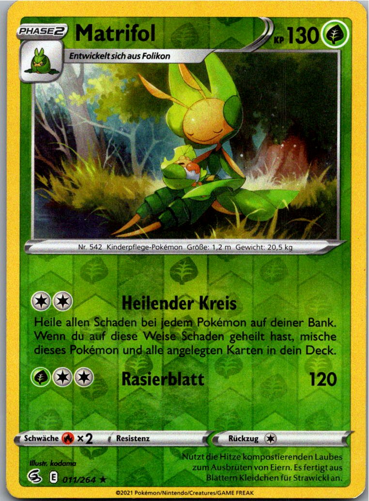 Matrifol 011/264 Fusionsangriff – Vorderseite