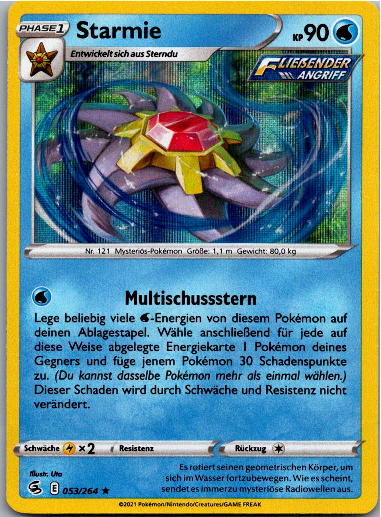 Starmie 053/264 Fusionsangriff – Vorderseite