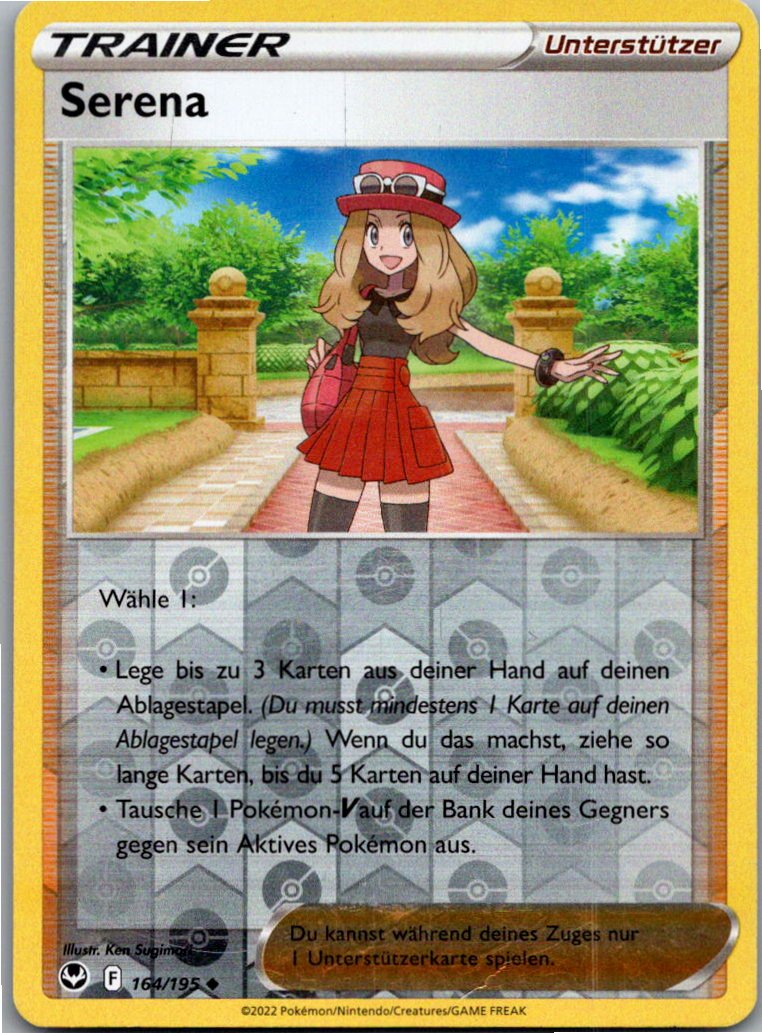 Serena 164/195 Silberne Sturmwinde – Vorderseite