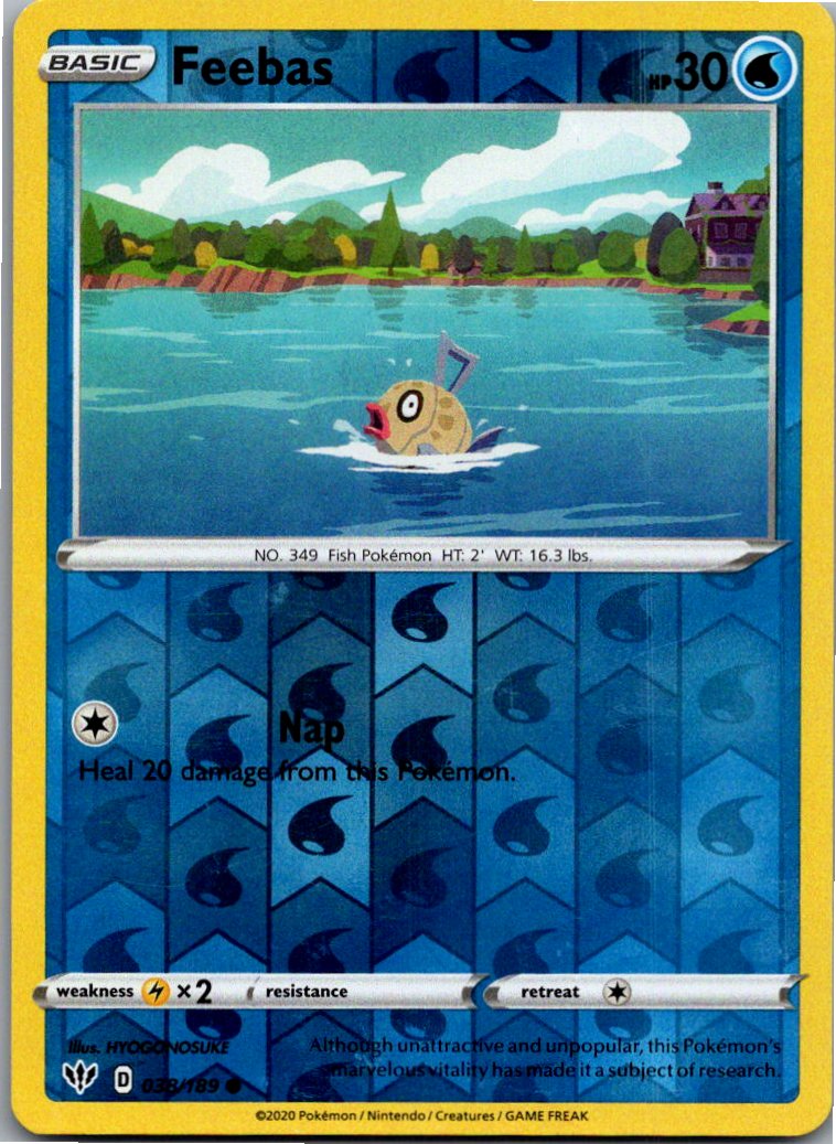 Feebas Barschwa 038/189 Flammende Finsternis – Vorderseite