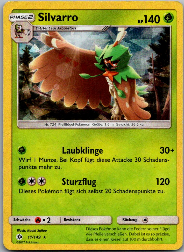 Silvarro 11/149 Sonne & Mond – Vorderseite