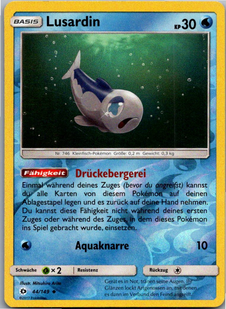 Lusardin 44/149 Sonne & Mond – Vorderseite