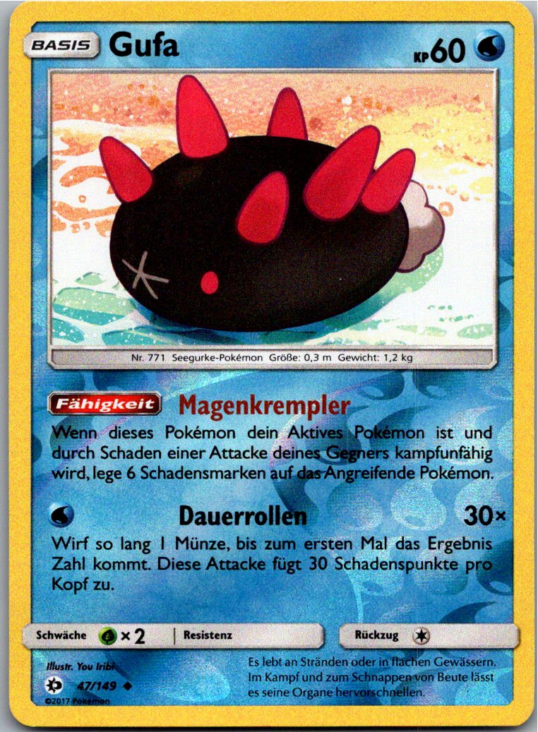 Gufa 47/149 Sonne & Mond – Vorderseite