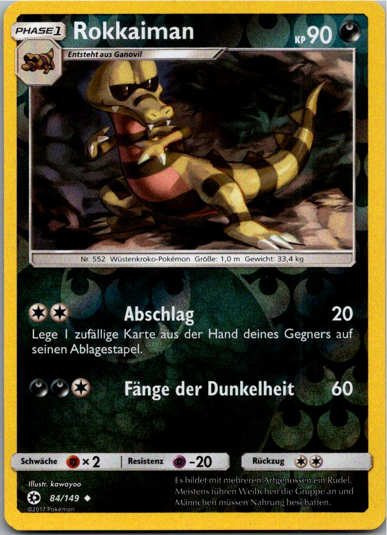 Rokkaiman 84/149 Sonne & Mond – Vorderseite
