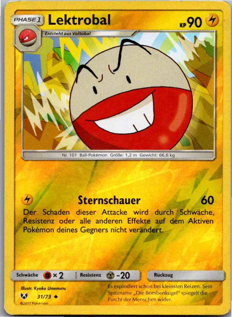 Lektrobal 31/73 Schimmernde Legenden – Vorderseite