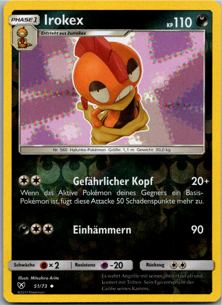Irokex 51/73 Schimmernde Legenden – Vorderseite