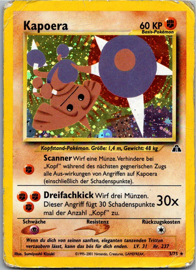 Kapoera 3/75 Neo Entdeckung – Vorderseite