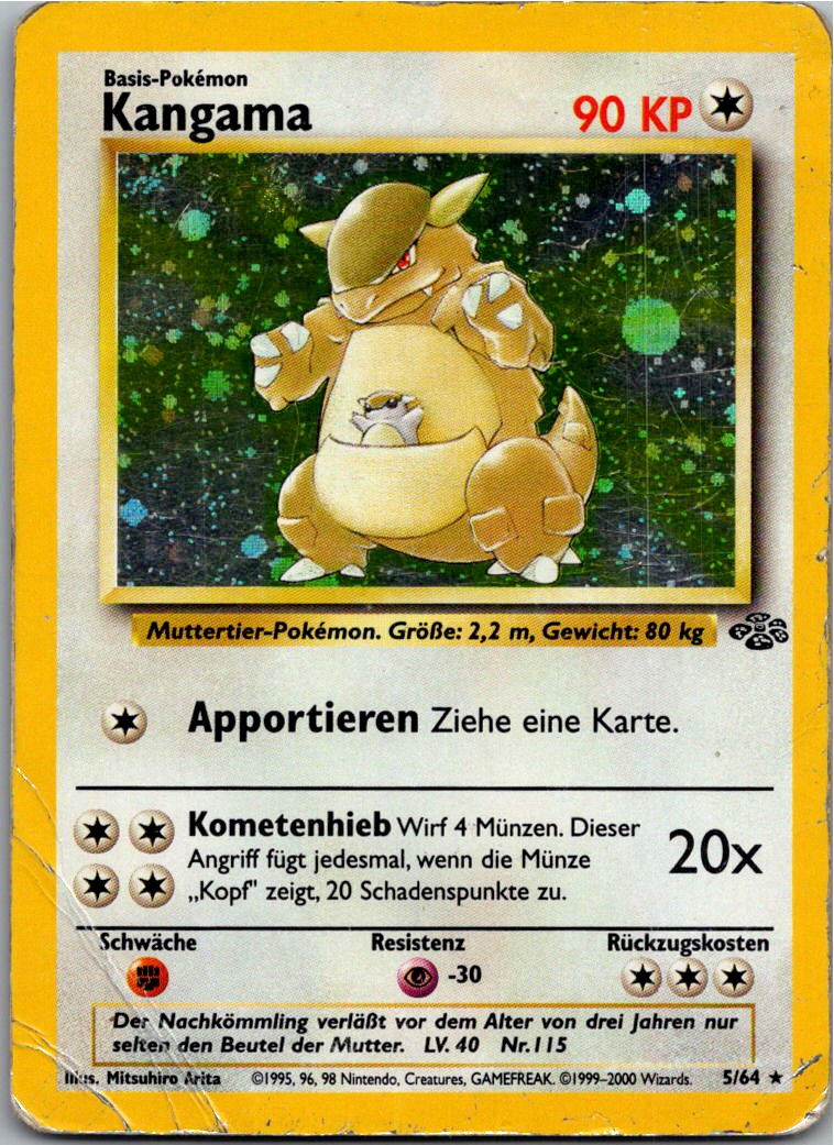 Kangama 5/64 Dschungel – Vorderseite
