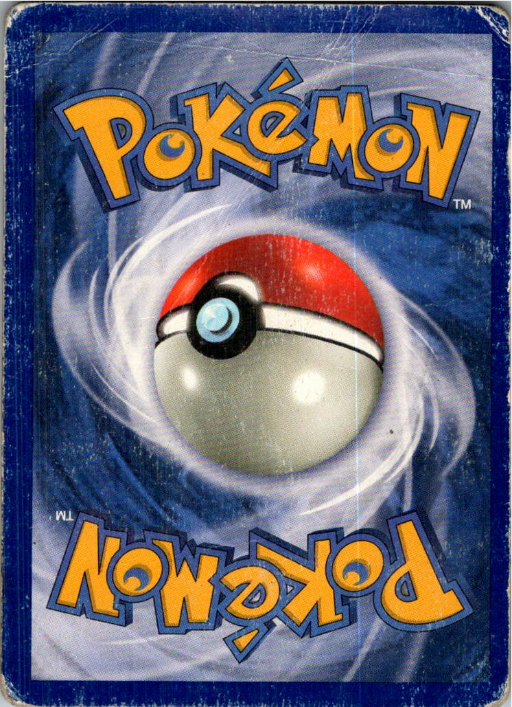 Vaporeon Aquana 12/64 Dschungel – Rückseite