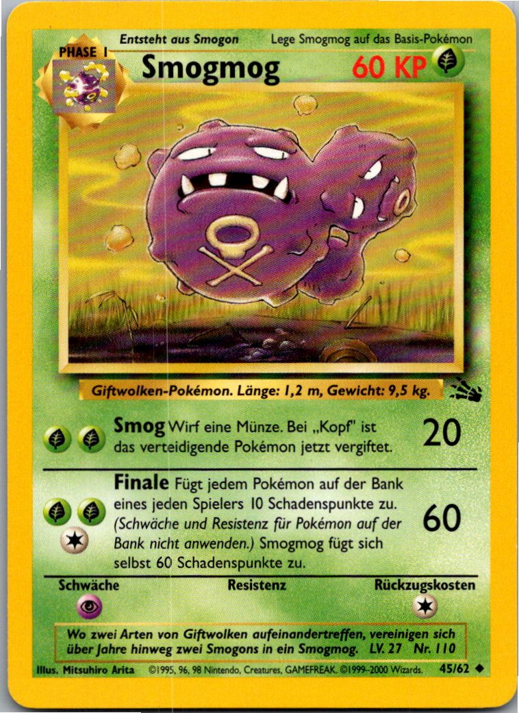 Smogmog 45/62 Fossil – Vorderseite