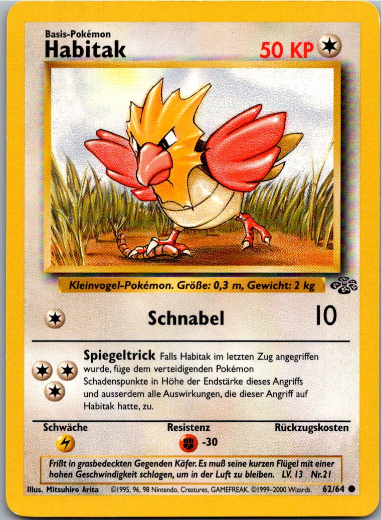 Habitak 62/64 Dschungel – Vorderseite