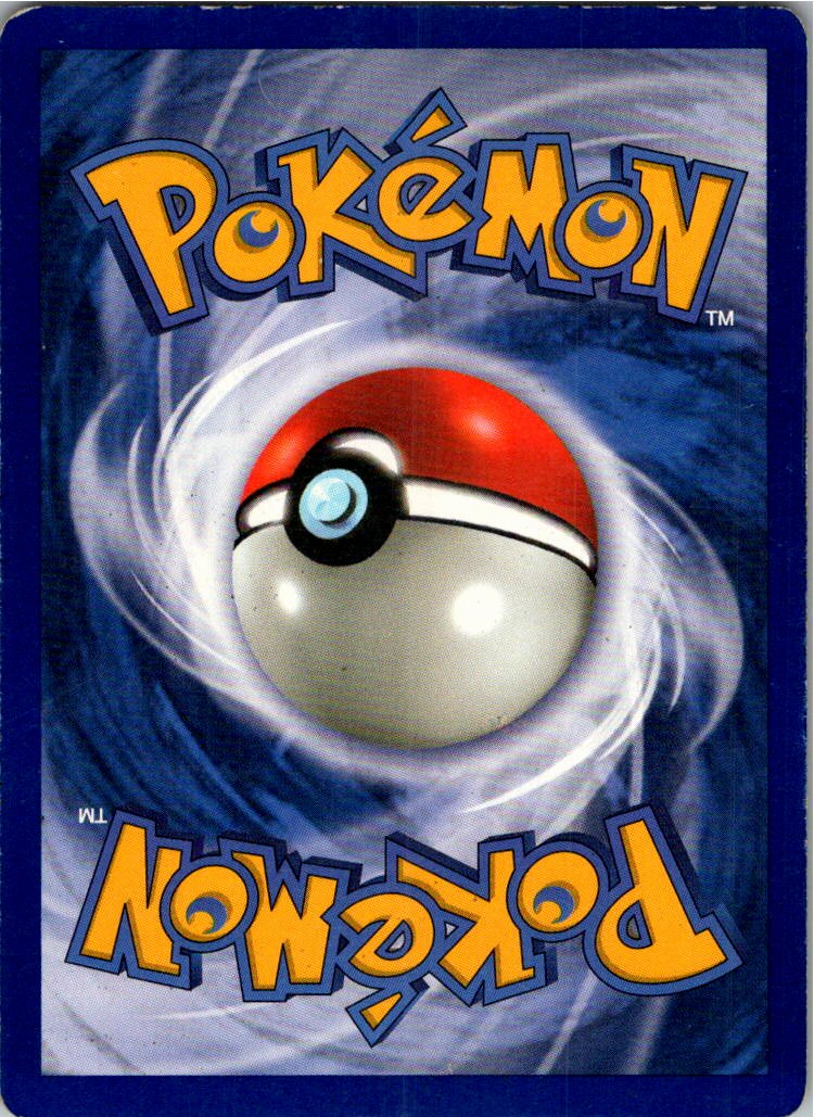 Bulbasaur Bisasam 44/102 Grundset – Rückseite