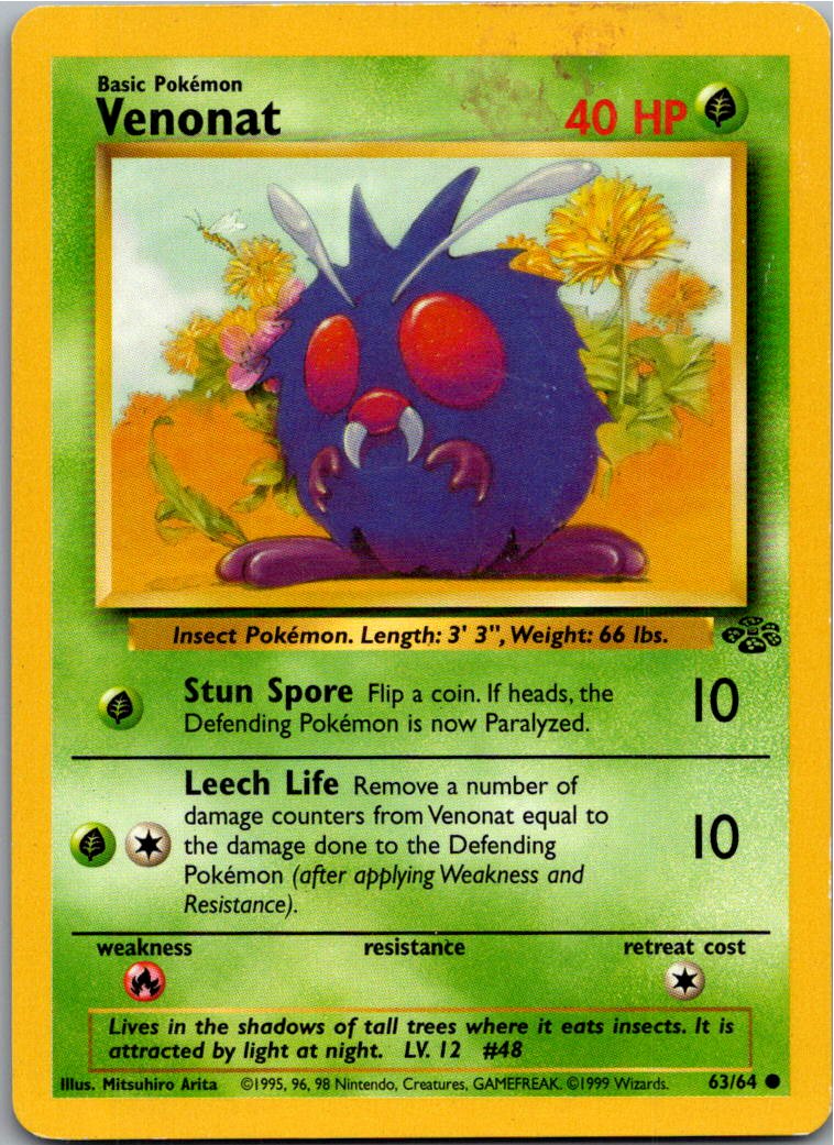Venonat Bluzuk 63/64 Dschungel – Vorderseite