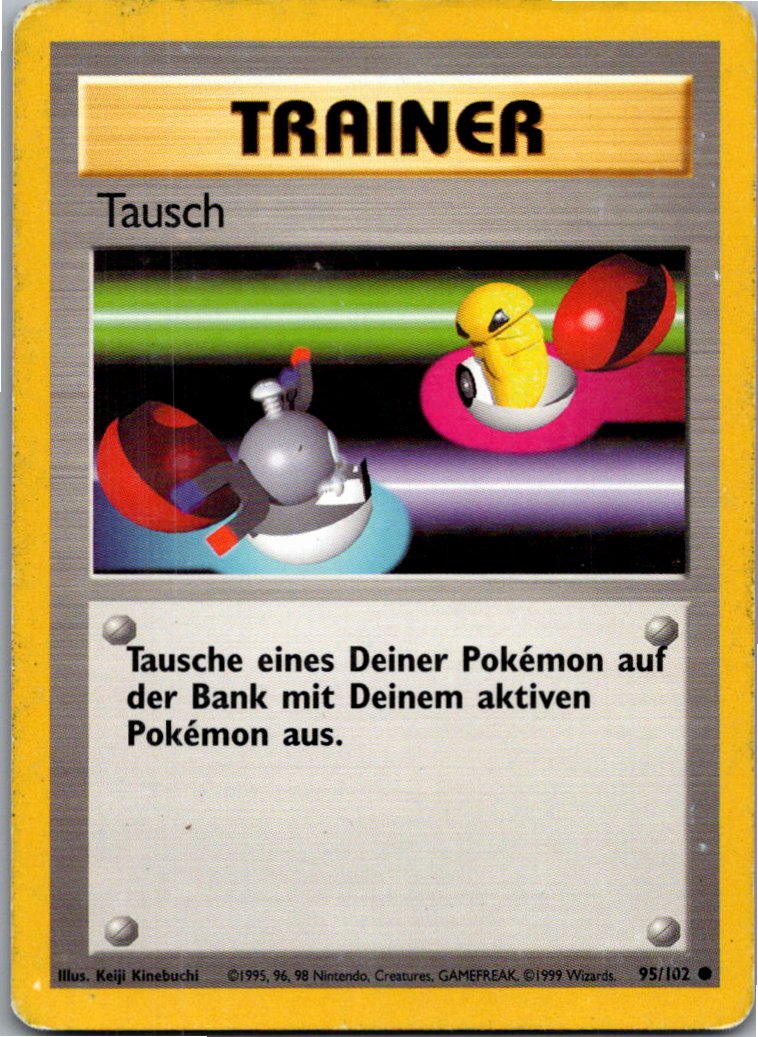 Tausch 95/102 Grundset – Vorderseite