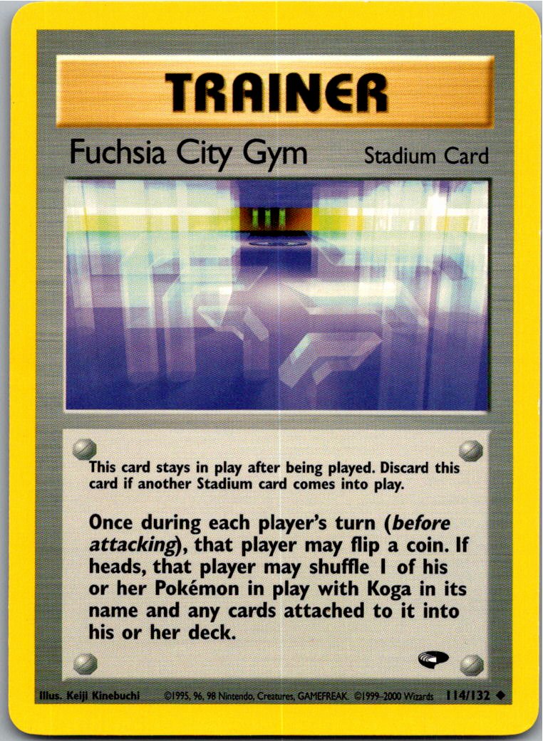 Fuchsia City Gym 114/132 Gym Challenge – Vorderseite