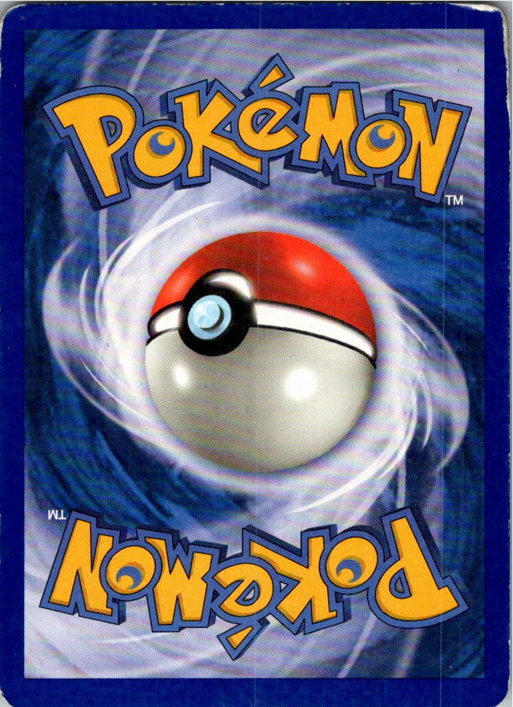 Bulbasaur Bisasam 68/110 Legendary Collection – Rückseite