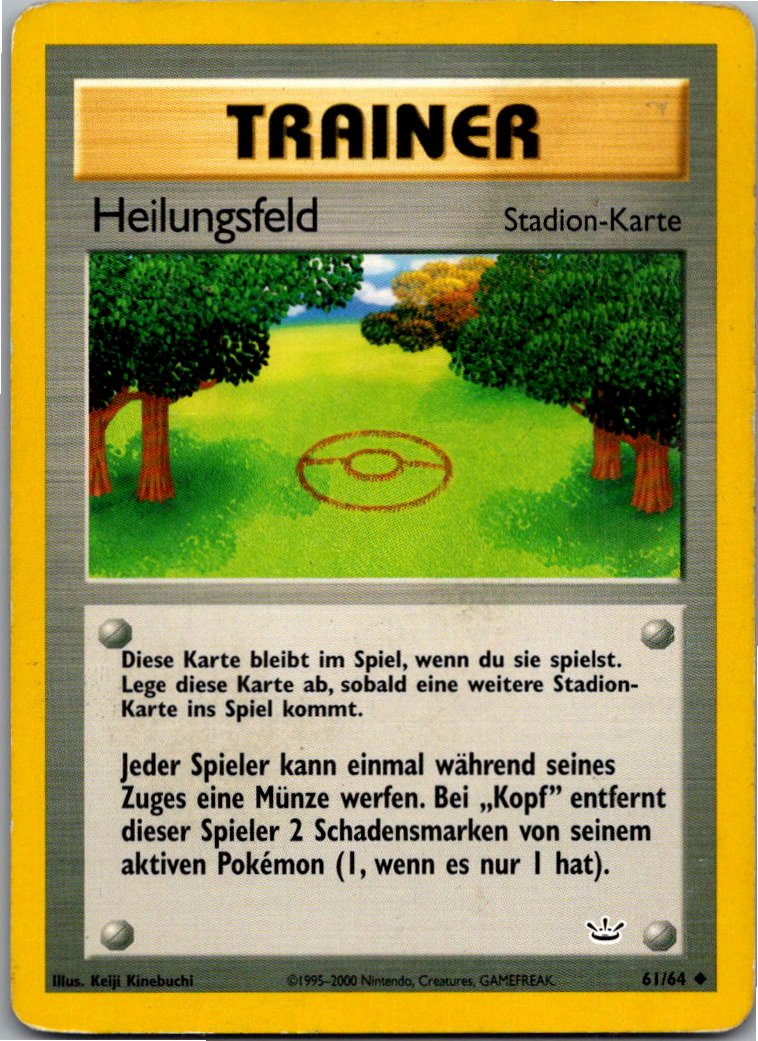 Healing Field 61/64 Neo Revelation – Vorderseite