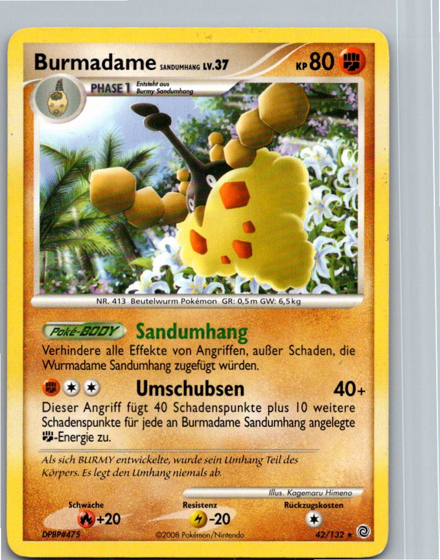 Burmadame Sandumhang 42/132 Rätselhafte Wunder – Vorderseite