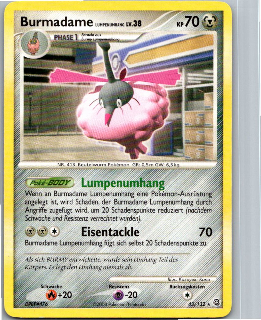 Burmadame Lumpenumhang 43/132 Rätselhafte Wunder – Vorderseite