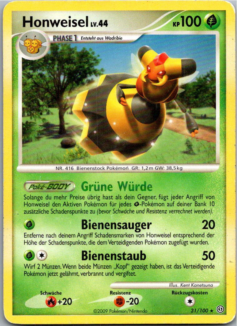 Honweisel 31/100 Sturmtief – Vorderseite
