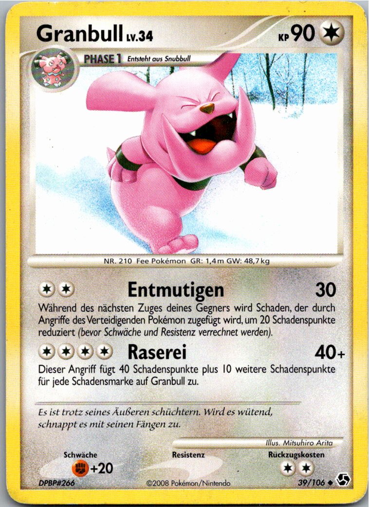 Granbull 39/106 Epische Begegnungen – Vorderseite