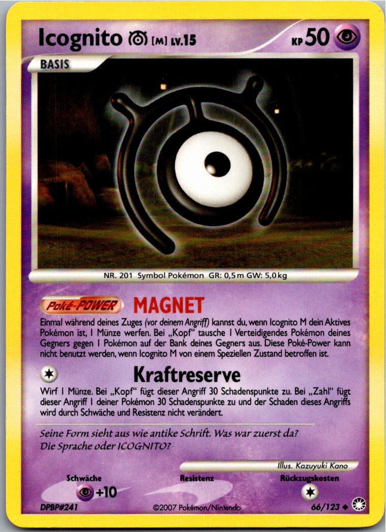 Icognito M 66/123 Geheimnisvolle Schätze – Vorderseite