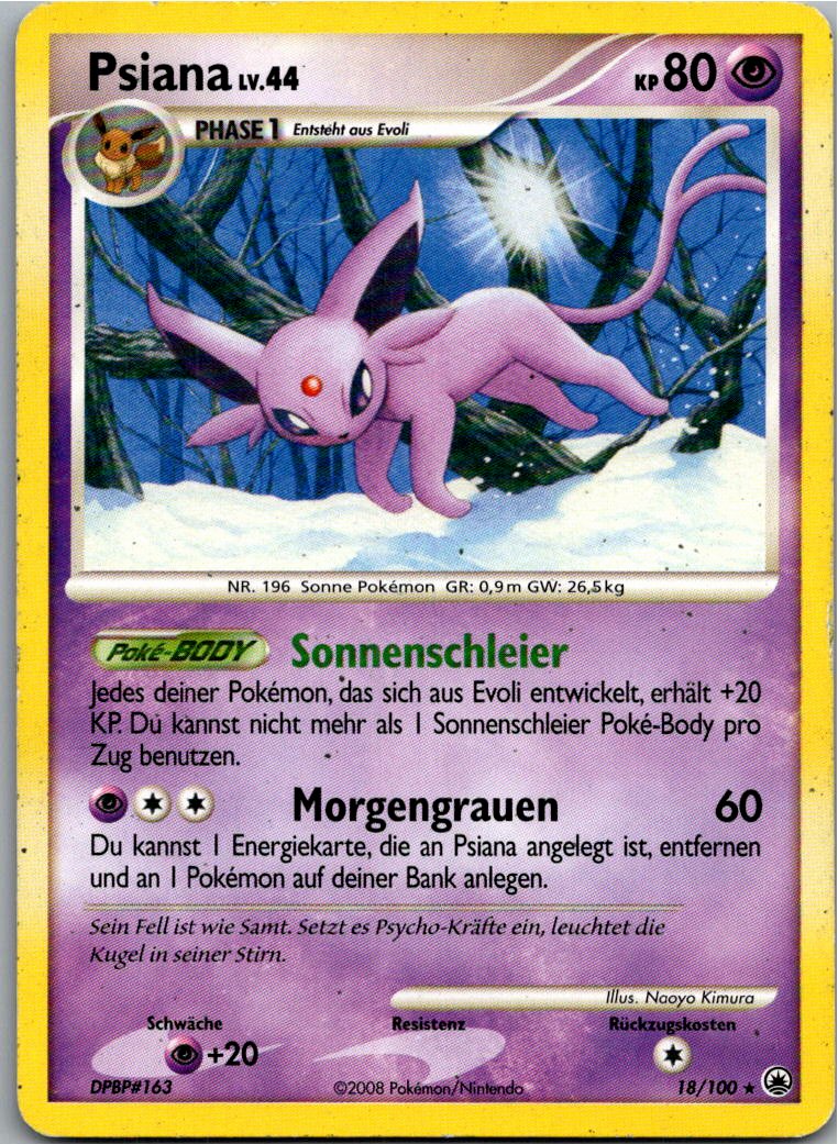 Psiana 18/100 Majestätischer Morgen – Vorderseite