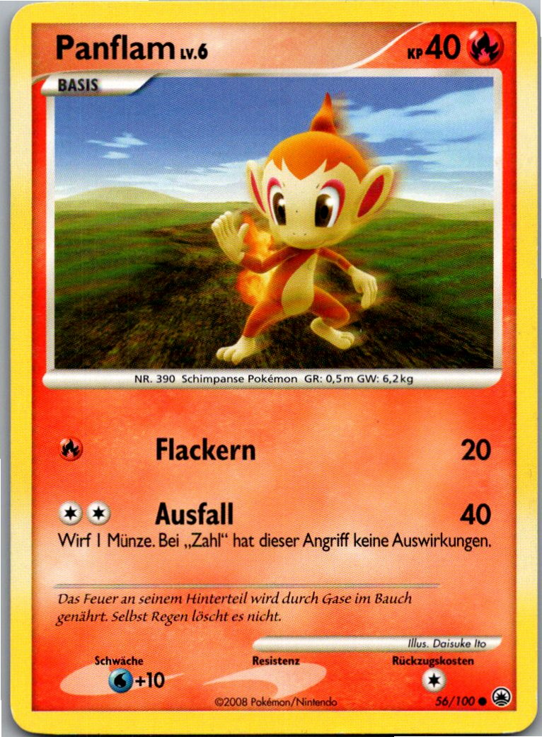 Panflam 56/100 Majestätischer Morgen – Vorderseite