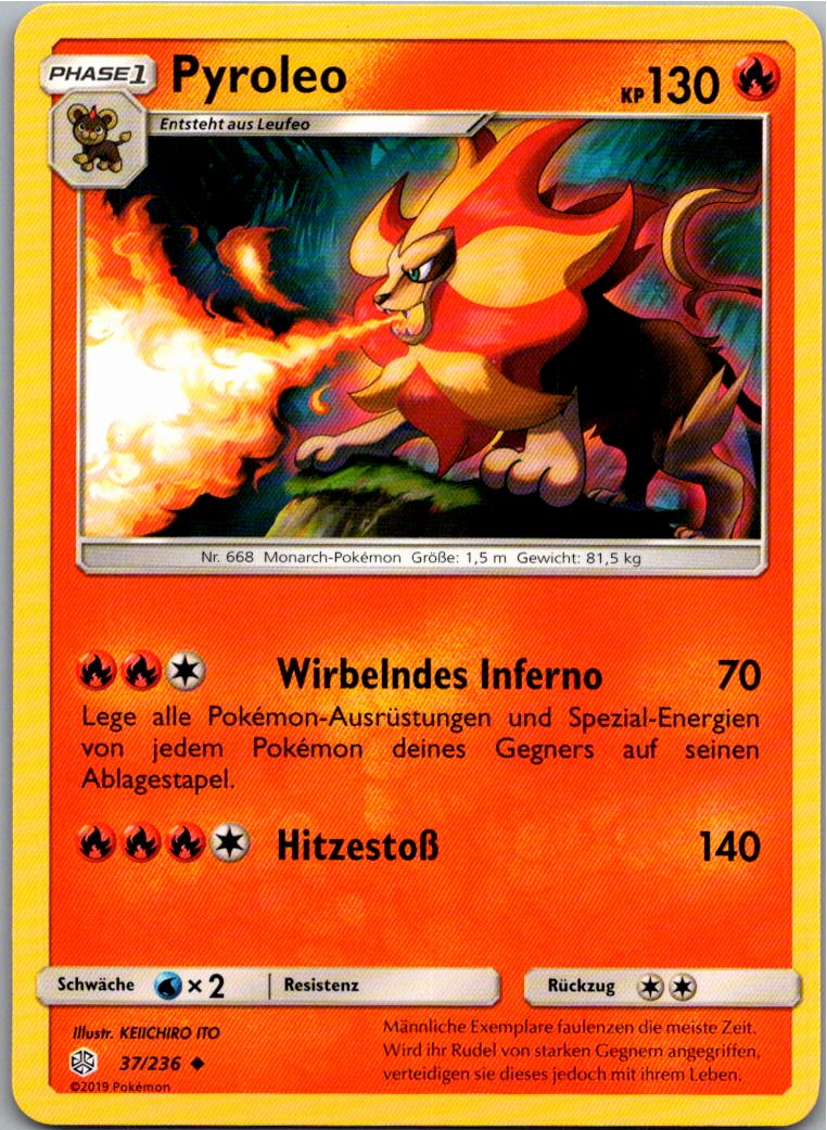 Pyroleo 37/236 Welten im Wandel – Vorderseite