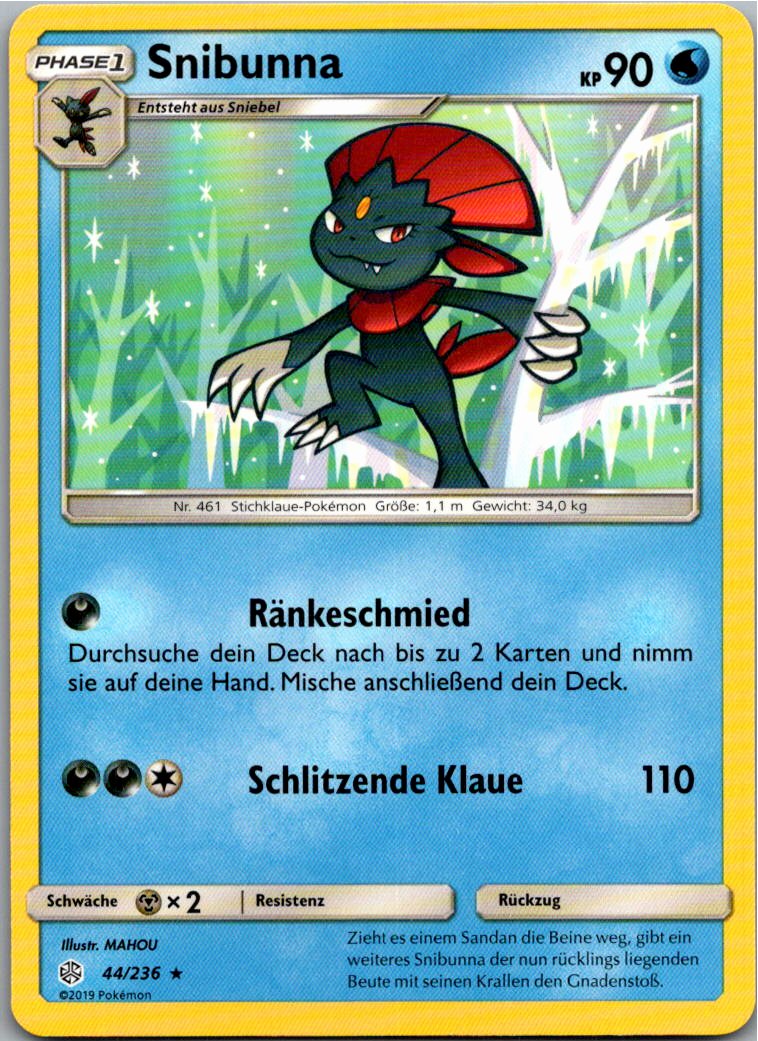 Snibunna 44/236 Welten im Wandel – Vorderseite