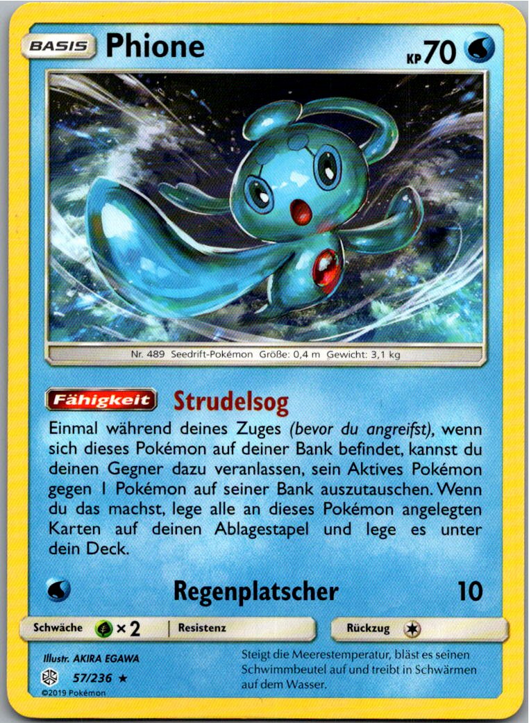 Phione 57/236 Welten im Wandel – Vorderseite