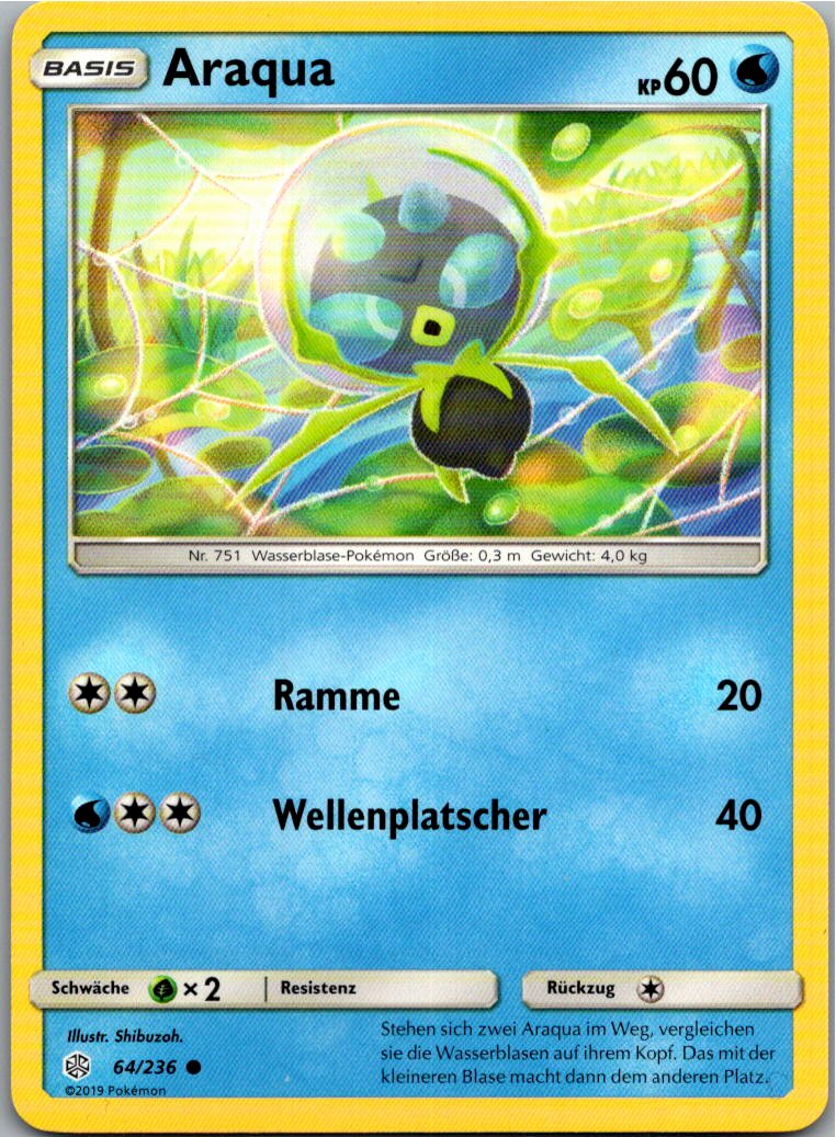 Araqua 64/236 Welten im Wandel – Vorderseite