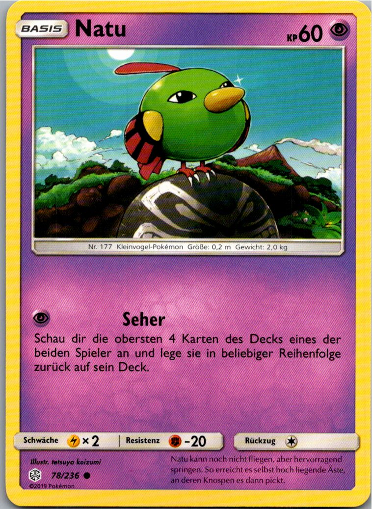Natu 78/236 Welten im Wandel – Vorderseite