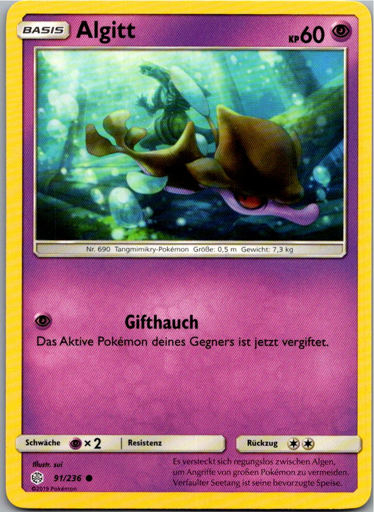 Algitt 91/236 Welten im Wandel – Vorderseite