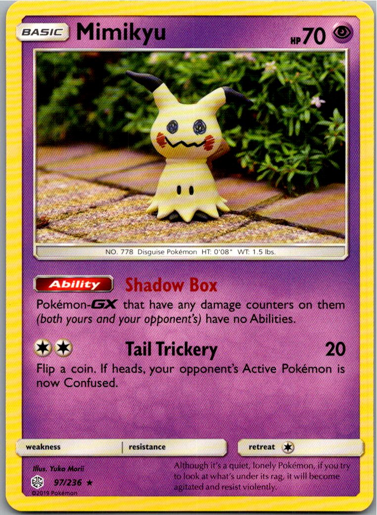 Mimikyu Mimigma 97/236 Welten im Wandel – Vorderseite