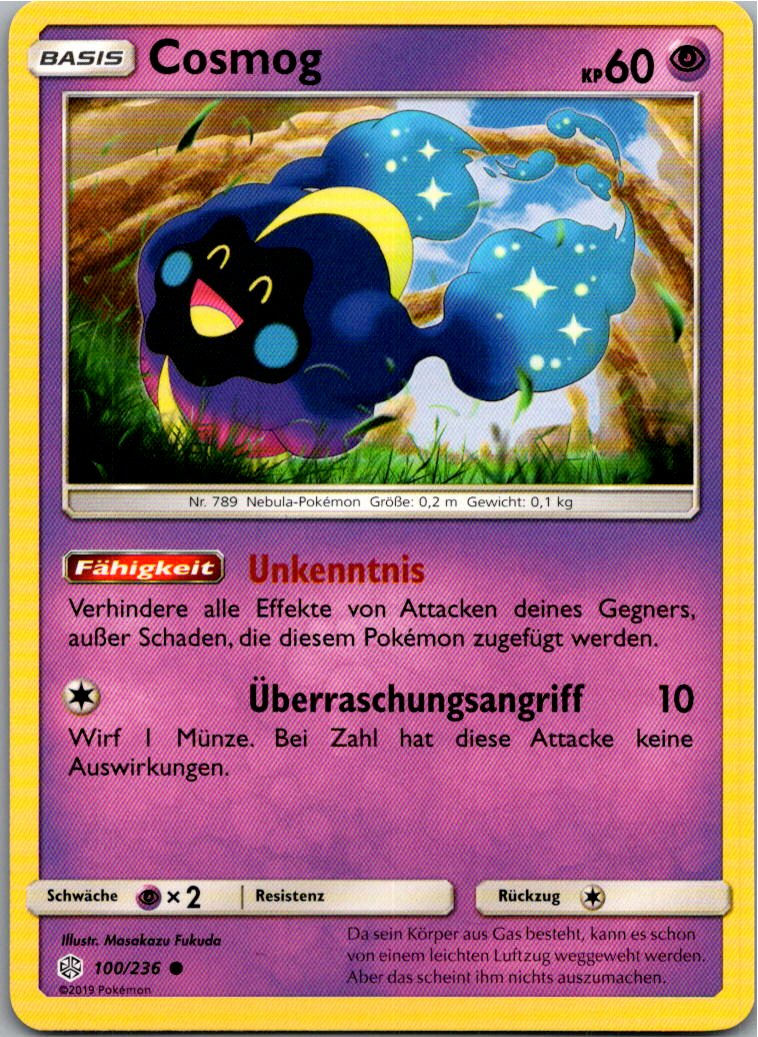 Cosmog 100/236 Welten im Wandel – Vorderseite