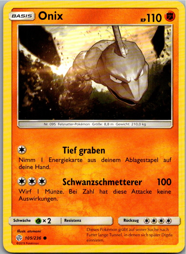 Onix 105/236 Welten im Wandel – Vorderseite