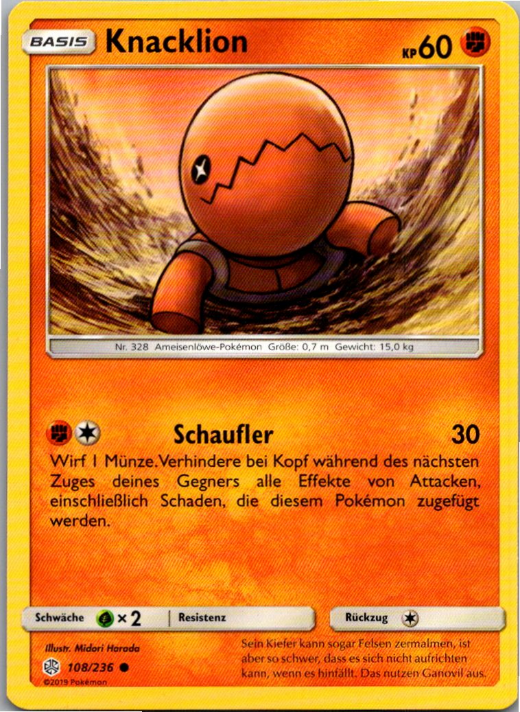 Knacklion 108/236 Welten im Wandel – Vorderseite
