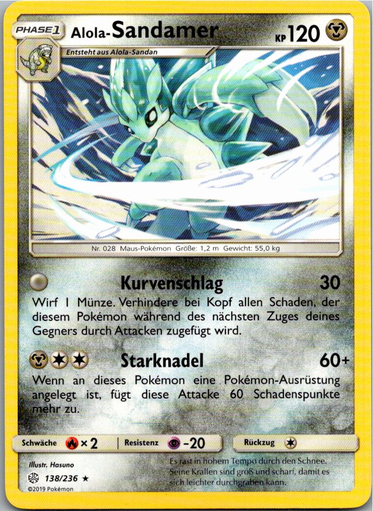 Sandamer 138/236 Welten im Wandel – Vorderseite